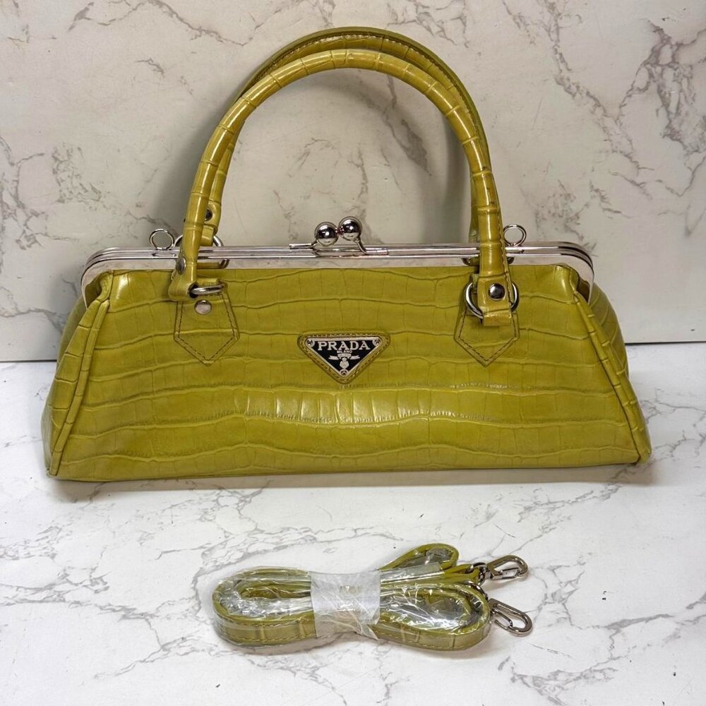 Prada Crocodile Hand / Shoulder Bag